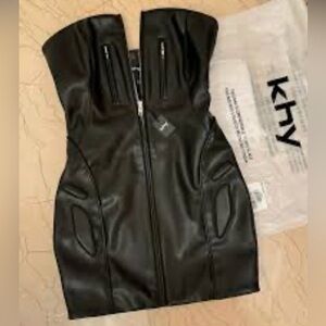 Khy Black Textured Jacket